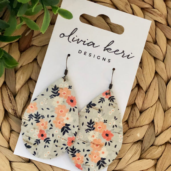 Brittany - Grey Fall Floral