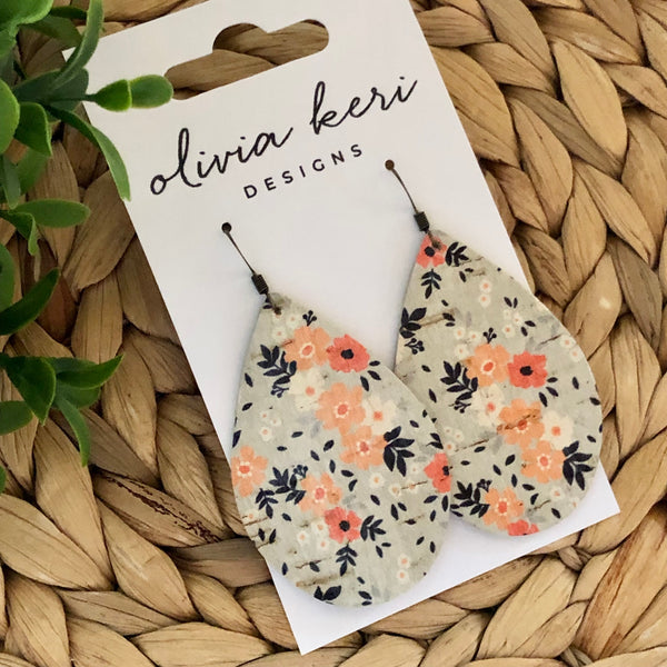 Brittany - Grey Fall Floral