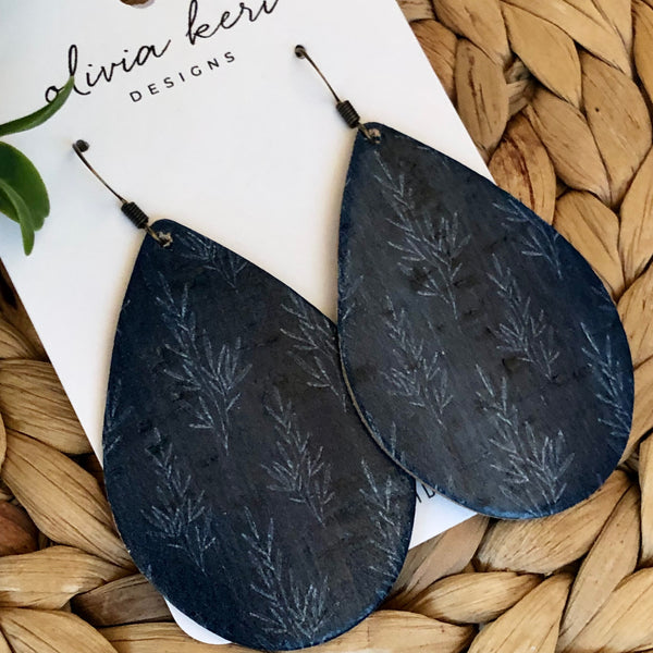 Brittany - Deep Blue Fern
