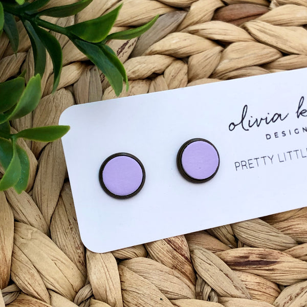 Pretty Little Things Studs - Lavender