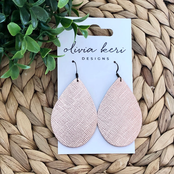 Brittany - Rose Gold Saffiano
