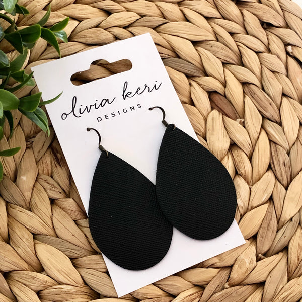 Brittany - Black Saffiano