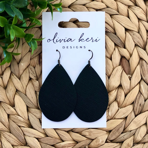 Brittany - Black Saffiano
