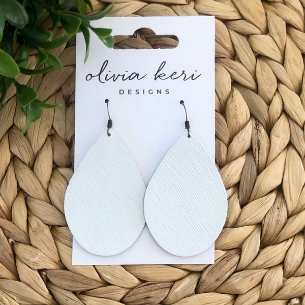 Brittany - White Saffiano