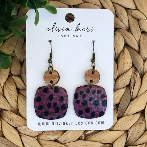 Nora - Berry Polka Dot